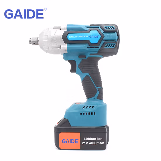 High Torque 600n. M Impact Wrench Cordless Power Wrench Power Tools