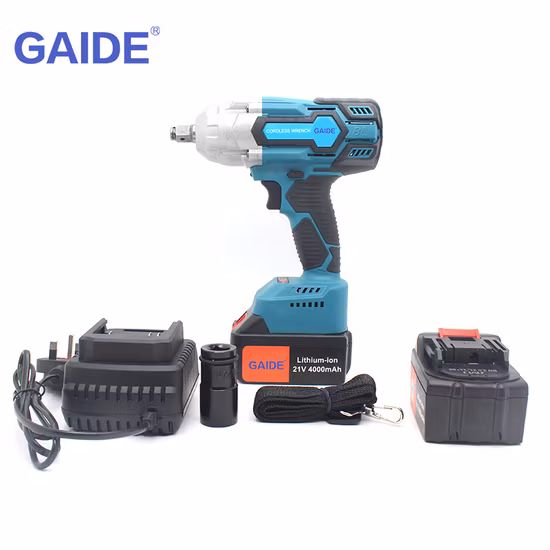 High Torque 600n. M Impact Wrench Cordless Power Wrench Power Tools