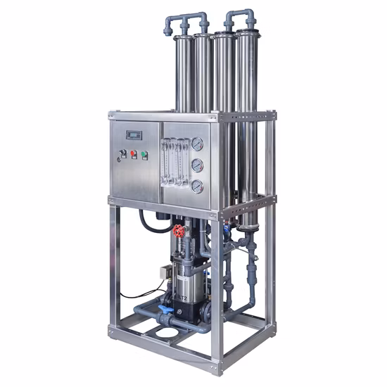 Equipo de tratamiento de agua purificador RO de ósmosis inversa industrial de 200 lph a 1000 lph